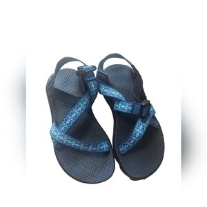 5 Chaco blue strappy sandals